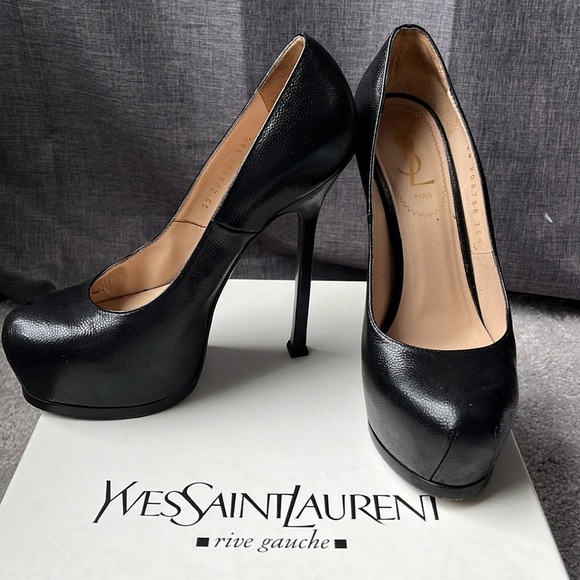 YSL Black Tribtoo 105 Pump - Picture 2 of 6